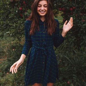 KJP Cozy Cabin Flannel Dress